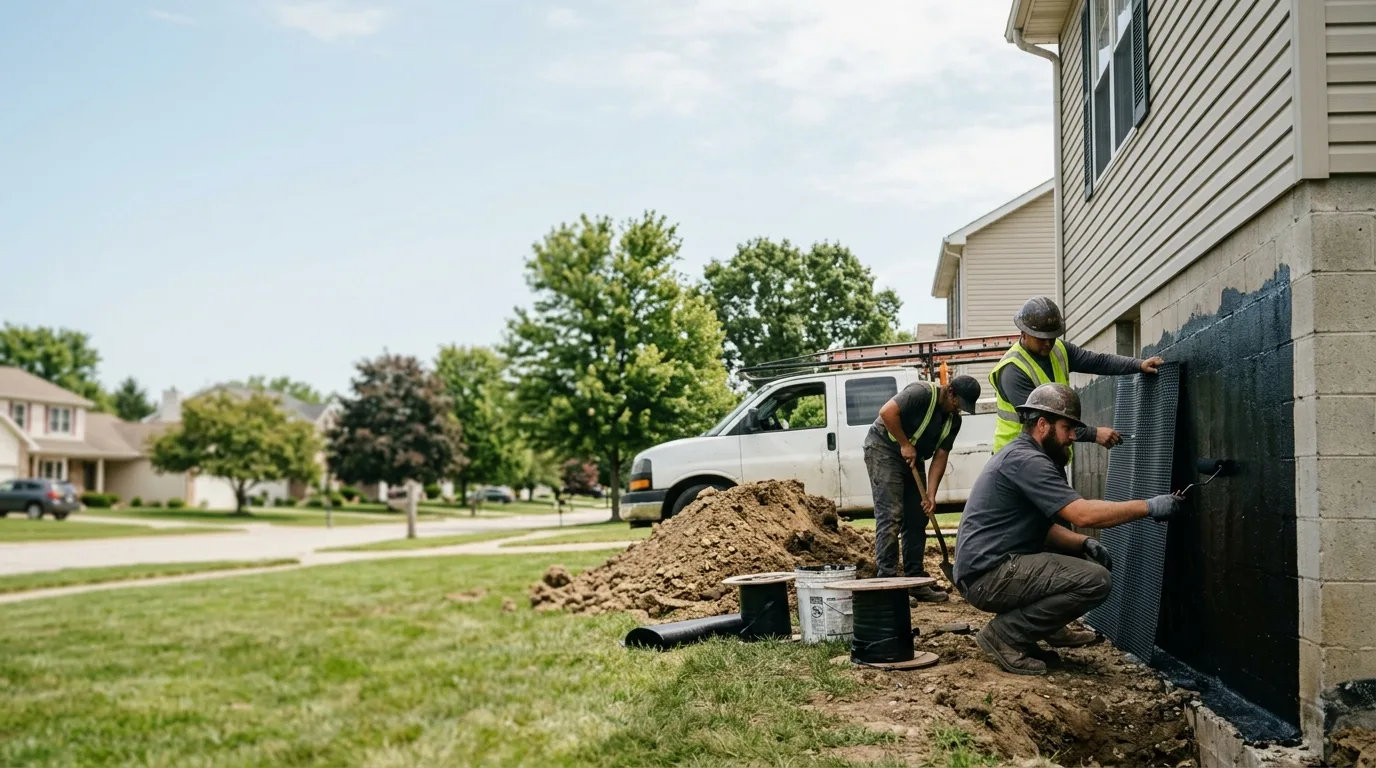 Basement Waterproofing in Hanover, IL near me